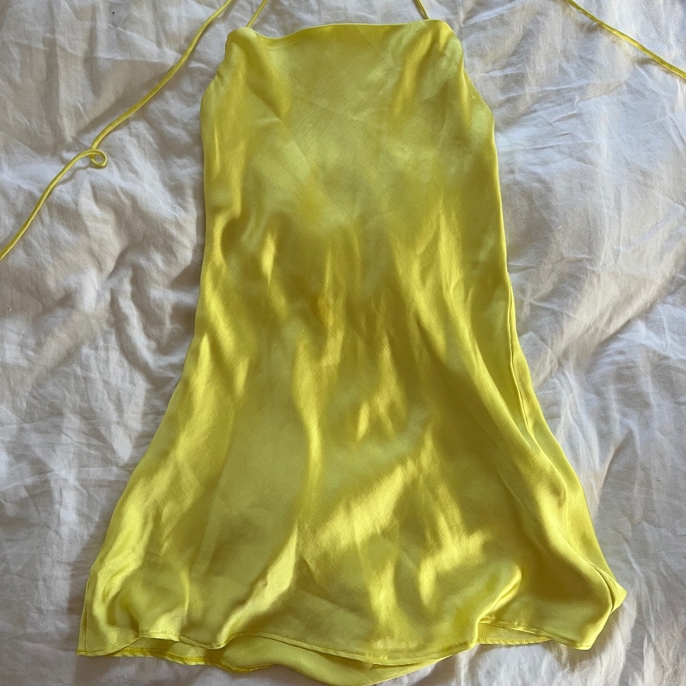 Zara Satin Mini Dress